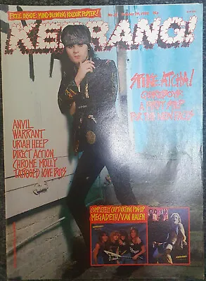 £1.50 • Buy Kerrang No.211 Oct.1988 Warrant,Quireboys And More..(No Posters)