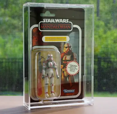 Star Wars Vintage Series 3.75  Action Figure Display Protective Case Plexiglass • $25