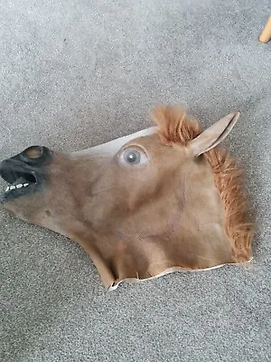 Rubber Horse Mask. Fancy Dress • £6.99