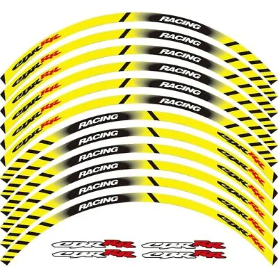 For HONDA REPSOL HRC CBR RR Motorcycle Rim Stripes Wheel Decals Tape Stickers • $16.10