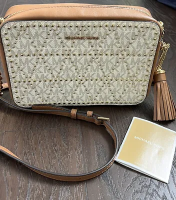 Michael Kors Ginny Studded Crossbody Bag • $75