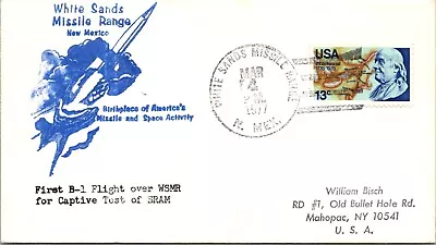 3.14.1977 - 1st B1 Flight Over WSMR - White Sands Missile Range NM - F73478 • $4.99