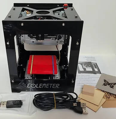 £78 • Buy COLEMETER DK-8-KZ 1000Mw Usb Laser Engraver Printer Engraving Machine