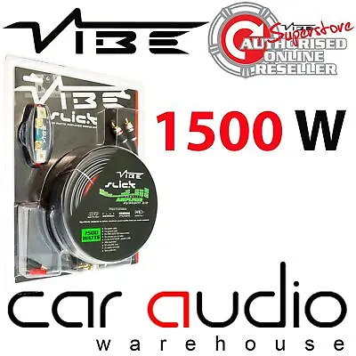 Vibe VSAWK8 8 AWG 1500 Watt Complete 8 Gauge Car Amplifier Amp Sub Wiring Kit • £29.95