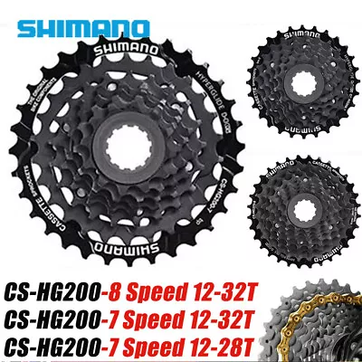 Shimano 8 Speed Rear Cassette Gear 12-32t Shimano Compatible MTB / Hybrid Bike • $34.66