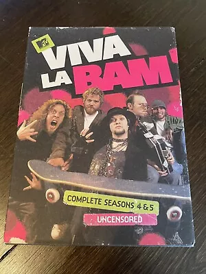 Viva La Bam: Complete Seasons 4 & 5 Uncensored + Bonus Disc • $31.99