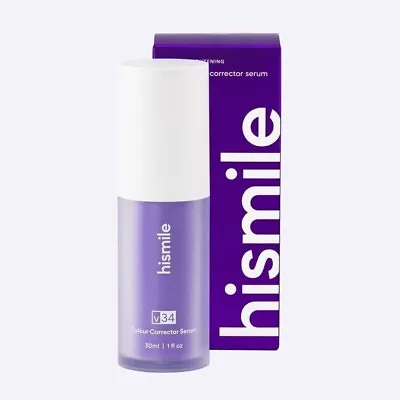 Hismile V34 Colour Corrector Serum Purple Teeth Whitening Tooth Stain Removal • $14.99