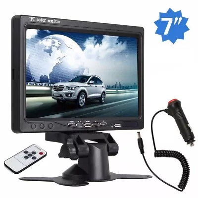 For RV Truck RV Wired Backup Rear View Camera System 7  Car Monitor Night Vision • $29.99