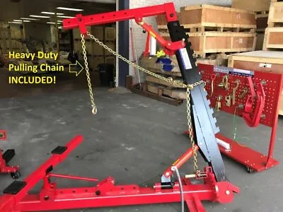 Portable Auto Body Frame Puller Straightener Roof Free Clamps 3 TON AIR GO JACK • $1950