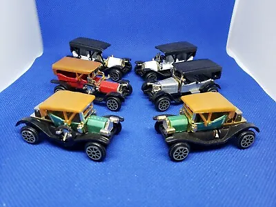 Lot Of 6 Vintage Readers Digest High Speed Diecast Antique Ford Model T Touring • $5