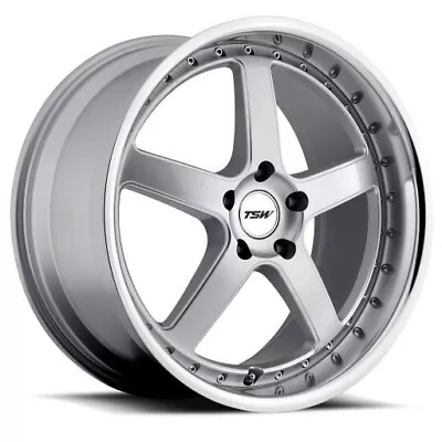 20 Inch 20x8.5 Honda Toyota Lexus Rims TSW Carthage Wheels Silver 5 LUG QTY 1 • $299