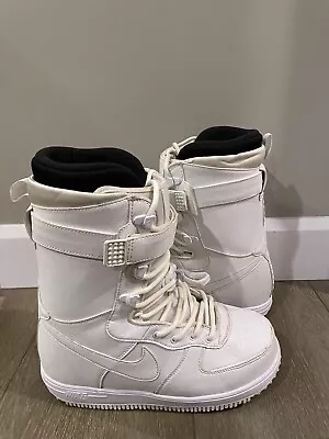 Nike Zoom Force 1  Snowboard Boots White / White  Size 8 US • $413.20