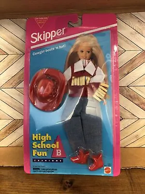 Barbie Skipper High School Fun Fashion Cowboy Clothing Vintage 90s • $11.96