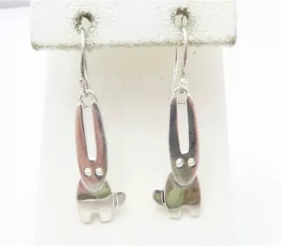 AMD Mexico Sterling Silver Bunny Dangle Earrings  • $9.95