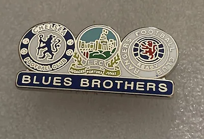 £4.99 • Buy Rare Collectable Chelsea Glasgow Rangers & Linfield Supporter Enamel Badge