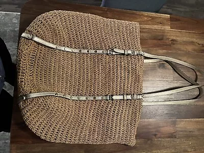 Woven Straw Tote Bag- Michael Kors • $25