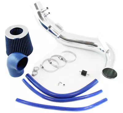 3  Blue JDM Cold Air Intake + Filter For 06-11 Honda Civic Si Coupe/Sedan • $66.49