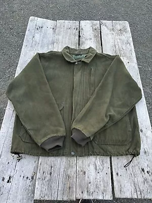 Filson Olive Bomber Ranger Wool Heavy Hunting Jacket Coat Men's XL Vtg Seattle • $199.80