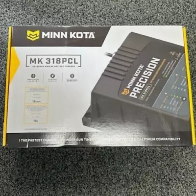 Minn Kota MK 318PCL On-Board Marine Battery Charger  3 Bank 18AMPS • $399.99