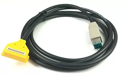 VERIFONE 23998-02-R Yellow Cable MX Series To ECR 12V Powered USB - 6FT - NEW • $20