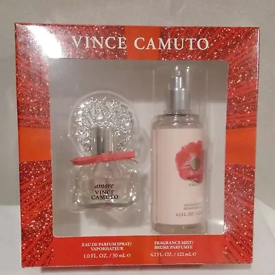 Amore Vince Camuto Set Eau De Parfum Spray 1oz & Fragrance Mist 4.2oz - New • $19.99