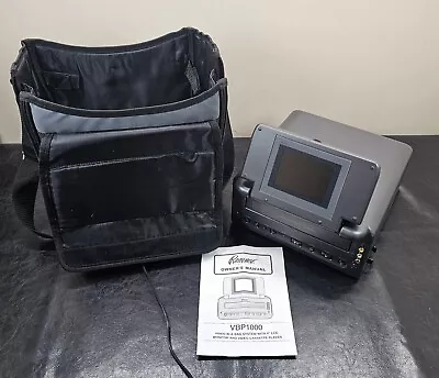 Audiovox Portable VHS Video Cassette Player 4  LCD Monitor VBP1000 Not Working • $45