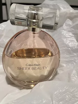 Calvin Klein Sheer Beauty 100ml Eau De Toilette Spray For Women • £18