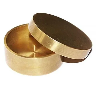 Okito Coin Box Brass Fits Up To A £2 Coin Learn Easy Coin Magic Tricks ALL AGES • £18.99