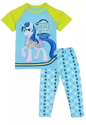 Sz 2T 3T My Little Pony Girls Boys Pajamas Shining Armor Friendship Is Magic NEW • £12.04