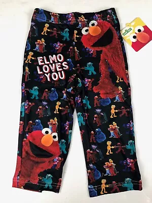 Brief Insanity Kids Sesame Street Sleep Lounge Pajama Pants Boys Girls NWT Elmo • $29.99