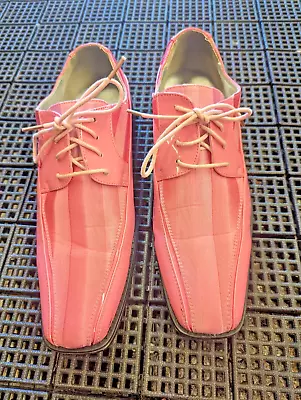 Viotti Mens Shoes Pink 179-010 Size 10 - Great For Prom Or Wedding • $39.88