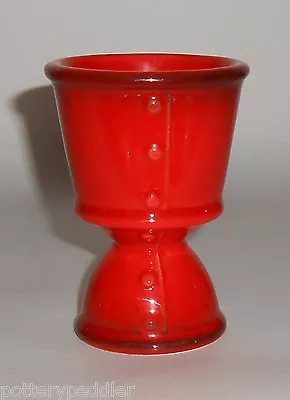 Metlox Poppy Trail Pottery Red Rooster Egg Cup • $22.48