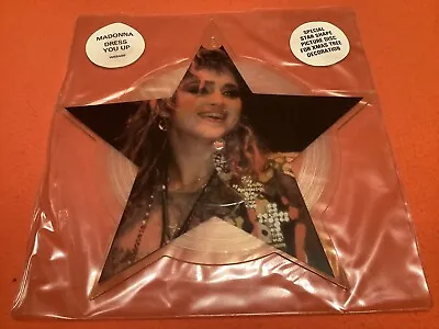 £64.99 • Buy MADONNA “Dress You Up” Original 1985 - 7” STAR SHAPED Picture Disc - XMAS TREE!!