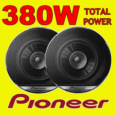 £18.49 • Buy PIONEER 380W TOTAL 4 INCH 10cm DualCone CAR DOOR/SHELF COAXIAL SPEAKERS NEW PAIR