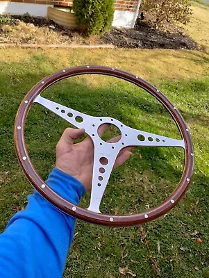 Classic Jaguar Steering Wheel Moto-Lita 16  Refurbished. OEM  • $395