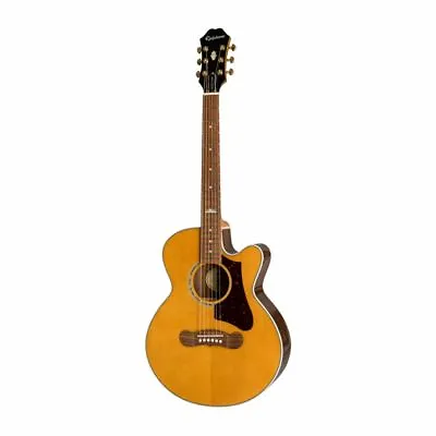 EPIPHONE EJ-200SCE Coupe Vintage Natural • $572.16