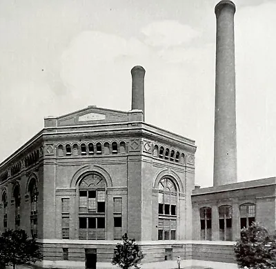 Harvard Station Boston Railway Babcock Wilcox Boiler 1923 Steam Industrial DWZ5B • $11.25