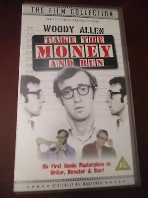 Woody Allen Take The Money And Run  VHS Video Tape (NEW) • $6.21