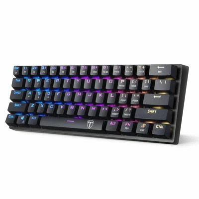 $56.99 • Buy PICTEK Wireless 60% Mechanical Keyboard RGB Backlit Rechargeable Gaming Keyboard