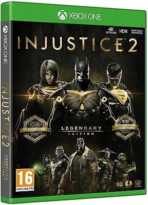 Injustice 2 Legendary Edition XBOX One Superhero Villains DC Fighting Game XB1 • $88