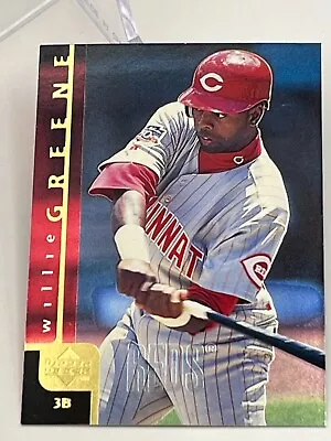 1998 Upper Deck Special F/X Card #41 Willie Greene Cincinnati Reds • $0.99