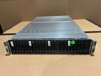 2U Quad Node Supermicro X10 W/ 8X Intel E5-2650v4 W/ 1024GB RAM 10GbE Dual PSU • $1750.52