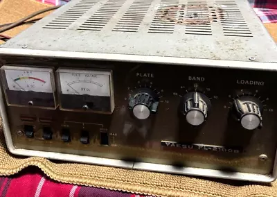 YAESU FL-2100B HF Linear Amplifier Amateur Ham Radio Tested Only Power Japan • $673.55