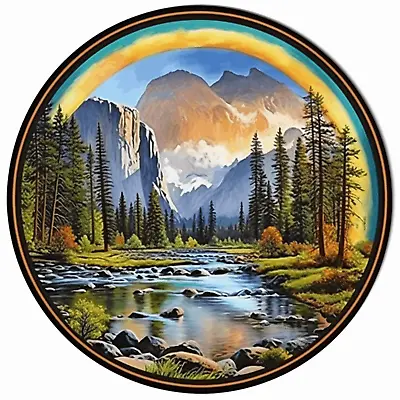 Yosemite Patch Iron-on Applique - National Park Badge Nature • $4.87