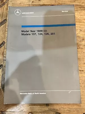 Mercedes Service Manual Model Year 1988 Models 107 124 126 And 201 • $36.99