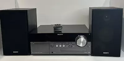 Sony HCD-MX500i Micro HI-FI Stereo System Speakers W/Remote I Dock CD Player • $99.99