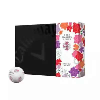 Callaway Chrome Tour Major Series April Golf Balls Masters 1 Dozen (12) • $84.99