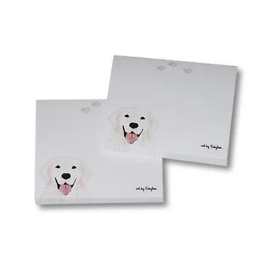 Golden Retriever Sticky Notes Notepad Cream - 100 Sheets • $9.99