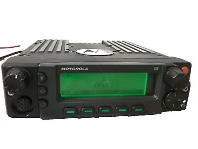 Motorola XTL 5000 XTL5000 700/800 Dash Mount Radio M20URS9PW1AN 05 BLK APX HEAD • $199.99