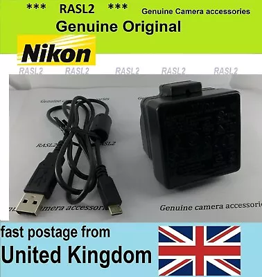 Genuine NIKON EH-73P Charger + USB Cable CoolPix B700 A900 A950 A1000 P900 P1000 • £34.95